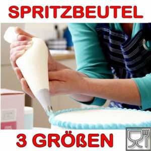 Spritzbeutel aus Baumwolle 35 cm / 40 cm / 45 cm Torten Dekoration Tortenspritze