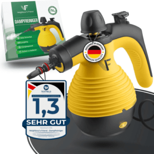 Dampfreiniger Handgerät 1050W  Handdampfreiniger 350ml Dampfente Steam Cleaner