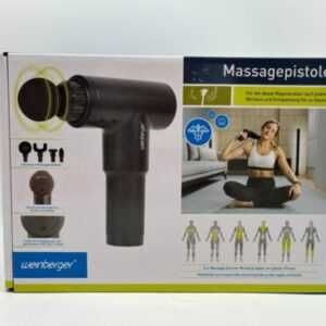 Weinberger® Massagepistole Massage mit 4 Aufsätzen Akku SM-432A Neu