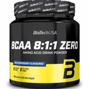 BioTech USA BCAA 8:1:1 ZERO - 250 g Dose - Aminosäuren