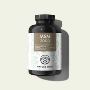 MSM Tabletten Nature Love (365 Tabletten für 6 Monate)