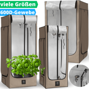 Growbox Growzelt Gewächshaus Growschrank Zuchtzelt Indoor Grow Tent Pflanzen Box