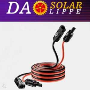 Solarkabel 4-6mm² Hochwertiges PV-Verlängerungskabel Ozonbeständig MC4 Stecker