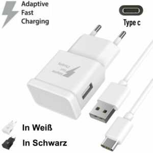 Schnell Ladegerät USB C Ladekabel für Original Samsung Galaxy Huawei Xiaomi NEU