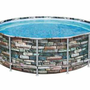 Frame Pool Stahlrahmen Komplett-Set mit Sandfilteranlage 549 x 274 x 122 cm