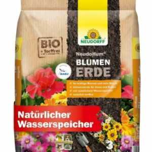 Neudorff NeudoHum BlumenErde 3 Liter - Universalerde Blumen Erde