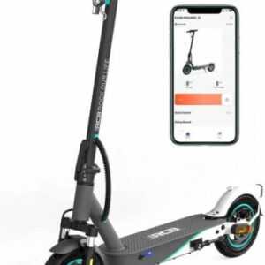 e-scooter EV10K PRO 400W - Grau/Weiß (ABE) Klabbarer Elektroroller