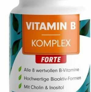 Vitamin B Komplex hochdosiert - 180 Tabletten