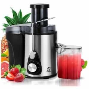 Zentrifugaler Entsafter Power Slow Juicer| Elektrischer Ganzfruchtentsafter