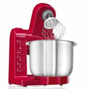 Bosch MUM44R1 Küchenmaschine Rot 500 Watt 3,9 L Rührschüssel Edelstahl