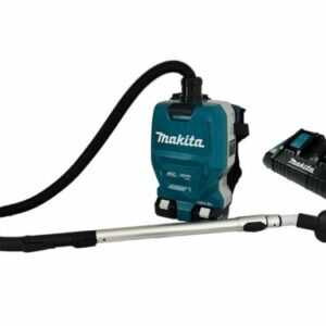 Makita DVC 261 ZX 15 Akku-Rucksackstaubsauger mit 2 x Akku 5 Ah und Ladegerät