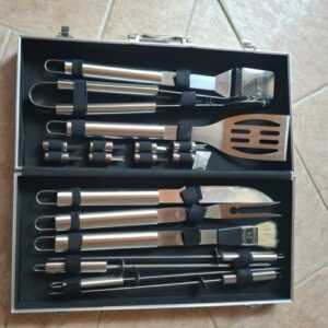 grillbesteck set koffer