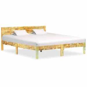 Massivholzbett Altholz Bett massiv Doppelbett Holzbett Bettgestell Massivholz