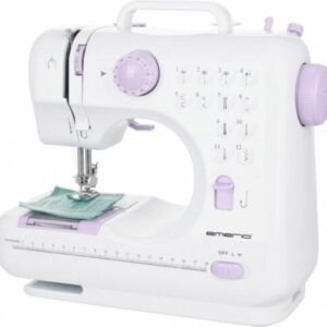 EMERIO Mini-Nähmaschine SEW-121820 Freiarm Fusspedal mit / ohne Kabel NEU