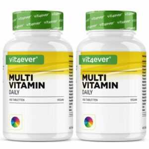 Multivitamin Daily - 900 Tabletten (vegan) - 16 Vitamine + Mineralien