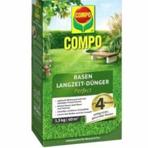 COMPO Rasen Langzeit-Dünger Perfect 1,5 kg für 60 m²