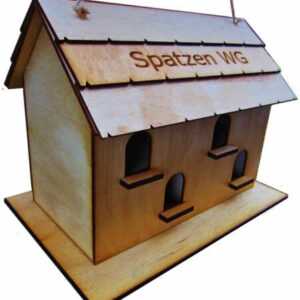 Vogelhaus ,Nistkasten, Vogelhäuschen ` Spatzen WG´ B-Ware