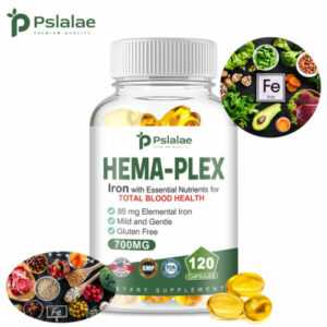 120pcs Hema-Plex Eisen - Multivitamine - Wird Leicht Absorbiert, Lindert Anämie