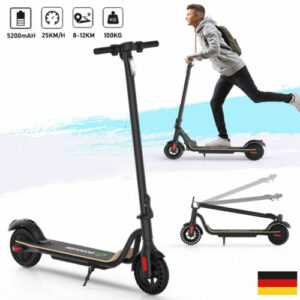 Megawheels Elektro Kinder Roller Elektroscooter e-Scooter Tretroller 25 km/h