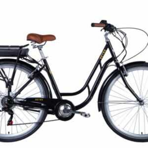 E-Bike 28" City Stadt Urban Retro Elektrofahrrad Stahl RH 48cm 25km/h 50km