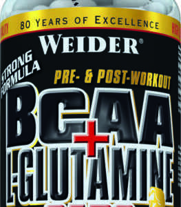 103,92€/kg Weider BCAA + Glutamin Amnino Hochwertig Aminosäure 180 Kapseln