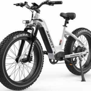 E bike 26Zoll 250W Fatbike 15mph 80KM Elektrofahrrad 85Nm Smart LCD Mountainbike