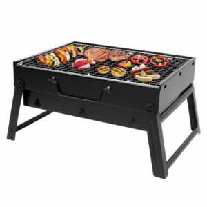 Holzkohlegrill Tragbar Klappgrill Koffergrill Faltgrill BBQ Grill Vereinsgrill