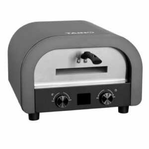 Pizzaofen elektrisch 2200 W mit Glasfenster Pizzamaker Pizzagrill KODA Schwarz