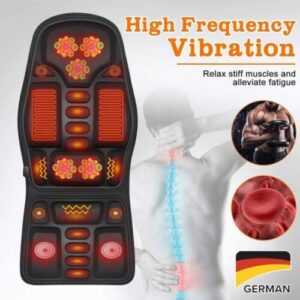 Massagematte Wärmefunktion Vibration Matte Sitzauflage Heizfunktion Auto&Zuhause