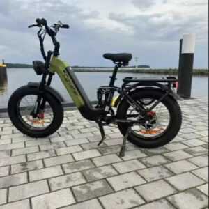 Cyrusher E-City bike 20Zoll Elektrofahrrad 48V20AH Vollfederung Ebike Kommoda2.0