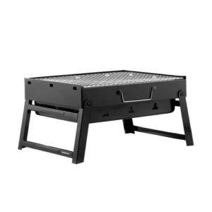 InnovaGoods Holzkohlegrill Klappgrill Camping BBQ Picknick Outdoor Eisen Tragbar