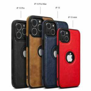 Handy Hülle Apple iPhone 15 14 13 12 11 X mit oder ohne Kameraschutz  Case leder