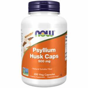 Now Foods, Psyllium Husk, 500mg, 200 Veg.Kapseln - Blitzversand