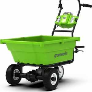 40V Akku Schubkarre Gartenwagen Selbstfahrende Greenworks G40GC