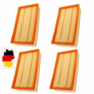 4x Flachfilter für KÄRCHER NT 35/1 45/1 55/1 TACT + Te M + Ap + BS , 6.904-367.0