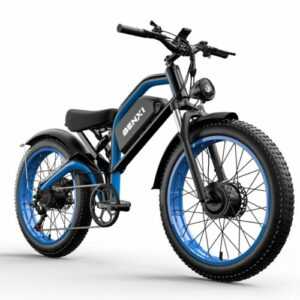 E-Bike 52V 23Ah Akku, 2000W Motor, Aluminiumrahmen, abnehmbare Batterie