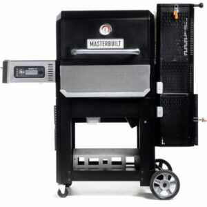 Masterbuilt Holzkohlegrill + Smoker Gravity 800, Grill, schwarz