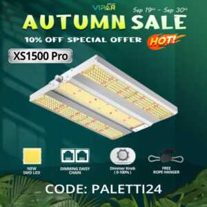 2024 VIPARSPECTRA XS1500 Pro LED Grow Light pflanzenlampe Zimmerpflanzen Indoor