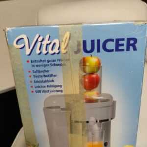 Gastroback Vital Juicer / Entsafter Mod.40131 Nie benutzt in OVP