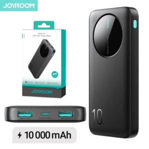 Powerbank 10000mAh 2,4A 2xUSB-A 1xUSB-C Schnell Ladegerät Power Delivery Joyroom