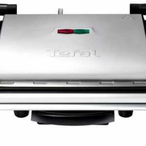 Tefal GC241D Kontaktgrill Inicio mit gerillten Grillplatten