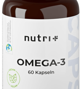 Omega 3 Vegan Kapseln - 600 Mg DHA 300 Mg EPA - 1100 Mg Essentielle Fettsäuren