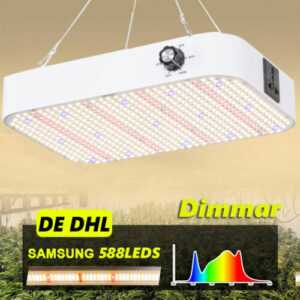 LED Pflanzenlampe Vollspektrum 2000W  Grow Wachstumslampe Pflanzenleuchte DEW