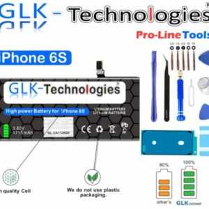 GLK Akku für Apple iPhone 6S 6 S A1688 A1633 A1700 Batterie PRO / N E U 2024 B.j