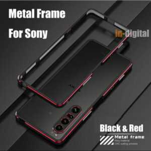 Schutzhülle für Sony Xperia 1 VI 5 V 1 IV 10 V III 5 III Metallrahmen Case Film