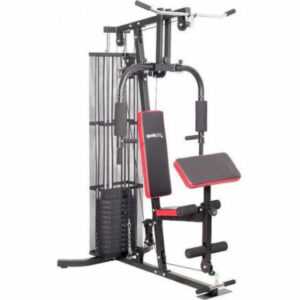 Fitnessgerät , Home Gym, multifunktional, schwarz, 163 x 117 x 213 cm - A