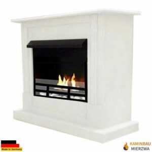 Gelkamin Ethanolkamin Kamin Fireplace Cheminee Camino  Emily Premium Royal Weiss