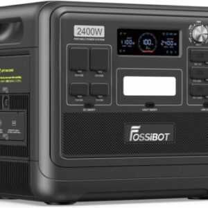 FOSSiBOT Tragbare Powerstation F2400 Solargenerator 2048Wh 2400W (4800W Peak)