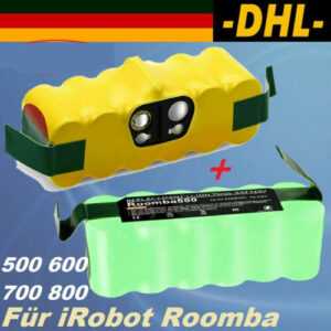 6800mAh Akku für iRobot Roomba 500 600 700 800 595 620 510 770 780 880 660 R3