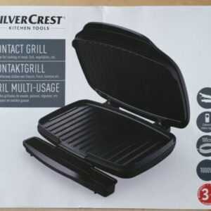 SilverCrest Kontaktgrill Tischgrill Elektrogrill Grill elektrisch NEU & OVP